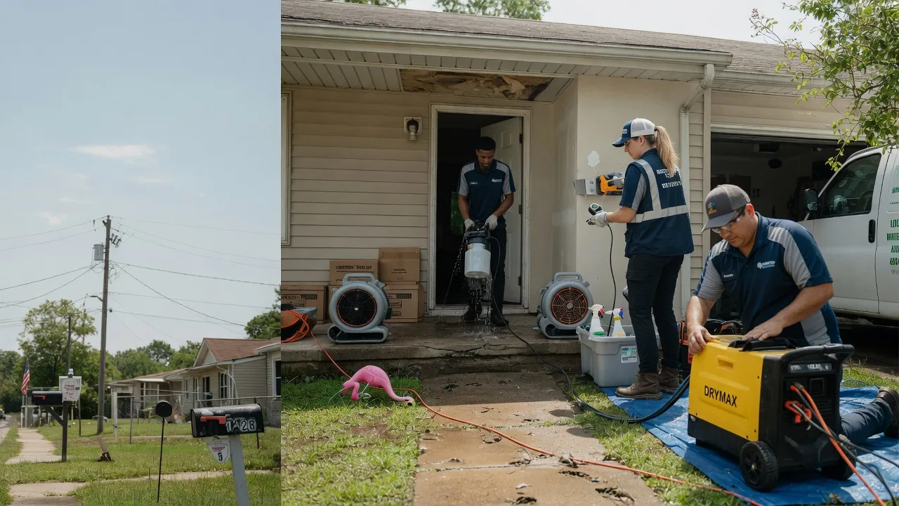 Storm Damage Water Removal in Taylorsville, KY near me